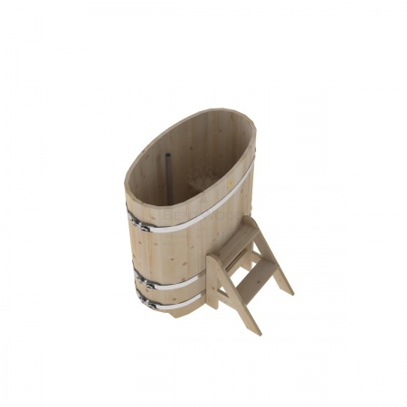 Купель овальная из кедра 0,80х1,42 Купель овальная из кедра 0,80х1,42