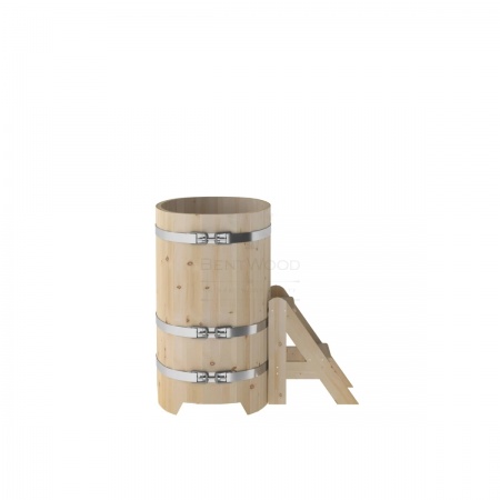 Купель овальная из кедра 0,80х1,42 Купель овальная из кедра 0,80х1,42